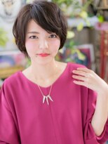 カバーヘア ブリス 大宮西口(COVER HAIR bliss) *bliss大宮*斜めバングでふんわりエアリーショートa