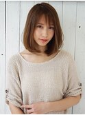 《Agu hair》前髪×Aライン大人ロブ