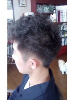 サクライ美容室&nbsp;メンズ・ツイストパーマ