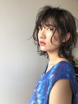 ソルト(Salt)&nbsp;【Salt大名】暗髪でも動くネオウルフカットSTYLE(OKABE)2