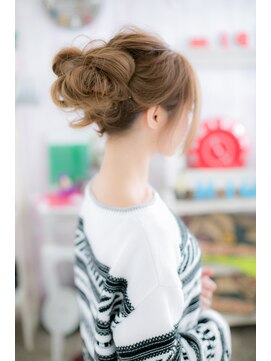 ヘアアンドビューティー ミック(Hair & Beauty miq) 溢れる色香☆抜け感アレンジb