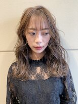 リシュール イオンタウン豊中緑丘店(RICHOUR hair produce) 柔らかさUPシークレットハイライト×赤み除去オイルグロスカラー