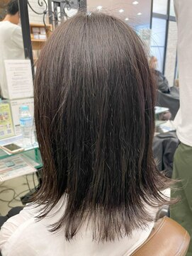グランシュ 青葉台店(GranCieux) 切りっぱなしセミディ☆