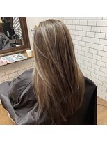 バーニーズ(BARNEYS)&nbsp;白髪ぼかしハイライト