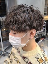 エリマ 調布(elima)&nbsp;ツイストスパイラル/ツーブロック刈り上げ/ニュアンスマッシュ