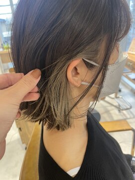 ネオリーブ ジューク 日吉店(Neolive JuQ) 切りっぱなし大人インナーボブ☆