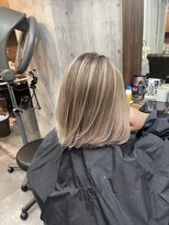 ラフ(LAFF)&nbsp;#黒髪#ボブルフ#ネビージュ#小顔#ワンレン