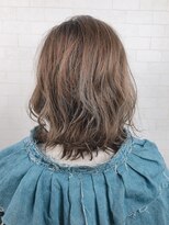 ニスル 町田店(NISURU)&nbsp;似合わせカット/大人ガーリー/ダークアッシュ/着物/町田/町田駅