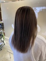 ヘアースペースブルーム ヒーロー 園田店(HAIR SPACE BLOOM hero) 【園田/バレイヤージュカラー】ミルクティーベージュ