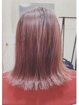 クラウンプリンセス(Crown Princess)&nbsp;外ハネボブ　ピンク系