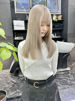 チュダック(ChuDuck)&nbsp;韓国風《ミルクティー》ハイトーン/ケアブリーチ/ダブルカラー