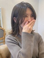 ミルティ(Myrtille)&nbsp;Myrtille☆フェイスレイヤー切りっぱなしボブ×コバルトアッシュ