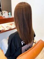 マーリャヘアー(mallia hair)&nbsp;レイヤースタイルレイヤーカットロングレイヤー小顔スタイル