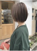 ミニボブ×ミルクティーベージュ