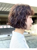 ボブパーマ/スパイラルパーマ/くるくるパーマ/パーマ