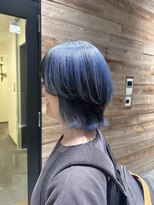 ベイショア(Bay Shore NY)&nbsp;ブルーアンブレラ×ショートウルフ