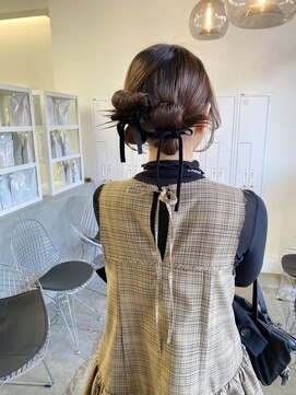 クリアーオブヘアー 池下店(clear OF HAIR) カチモリ×ツインアレンジ