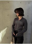 大人外国人風ボブ：Kaede Kotaki