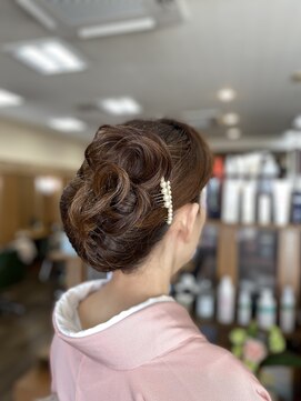 ヘアーウォーク 和装アップ
