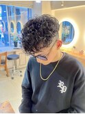 スペインカール　刈り上げ　ショートカット　横浜