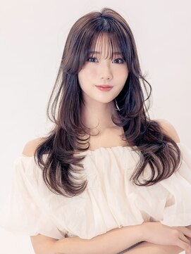 スノードロップ 荻窪(Snowdrop) くびれヘア/アプリコットオレンジ/夏のヘアアレンジ/荻窪