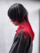 シオン(shion) ロングウルフカットウルフレイヤー顔周りレイヤー_ba546031