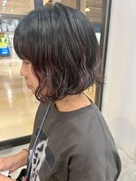 リンダ(LINDA)&nbsp;ミニボブ/秋カラー/デザインカラー[札幌美容室LINDA]