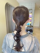 ランリ 金山 名古屋(Ranri)&nbsp;【タイトポニーアレンジ】