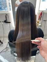 フリーラ 横浜(freera)&nbsp;髪質改善サラサラプレミアム大人ガーリー韓国ロングAライン横浜