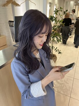 ヴァンカウンシル 金山(VANCOUNCIL kanayama) ホワイトグレージュミニウルフデジタルパーマ AS 29