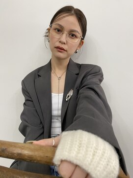 プロス(Pros) 表参道/ブリーチなし／レイヤーカット/ヘアセット