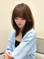 パルス ヨコハマ(PULSE yokohama)&nbsp;横浜髪質改善ミディアム韓国レイヤーハッシュカットくびれヘア