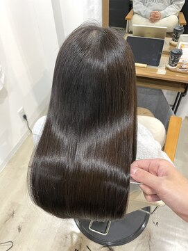 美髪専門サロン バイ マイル(美髪専門サロン by mile) 【髪質改善カラー+アルカリ酸熱トリートメント】暗めグレージュ