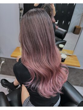 レブ 四条烏丸(Reb,) ピンクバレイヤージュ