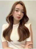 ハイライトバレイヤージュダブルカラーケアブリーチ20代30代