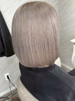 アンベル(ANBEL) ブリーチハイライト髪質改善ダブルカラーレイヤーカット