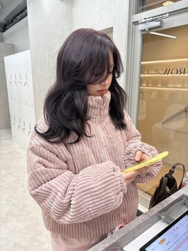 ロウ 札幌(ROW) ラベンダーカラー/冬カラー/レイヤーカット