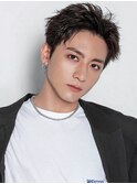 MEN’S HAIR/サーフカール/刈り上げセンターパート/千葉/千葉駅