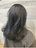 20代30代40代ストレートミルフィーユカラー寒色系透明感美肌