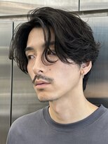 Men's salon fifth 札幌大通【メンズサロン フィフス】【3月1日 NEW OPEN(予定)】 札幌大通ニュアンスパーマフェザーパーマセンターパートゆるめ◆