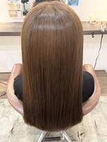 エイクス 津田沼(AQs) イメチェン/ピンクベージュ/アンブレラカラー/前髪/津田沼