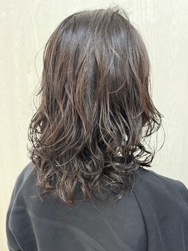 ガーデン 西川田店(garden) 宇都宮ショートボブデジタルパーマ白髪ぼかしハイライト白髪染め