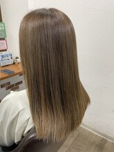 美容室 カノン(Kanon)&nbsp;ハイライト×縮毛矯正