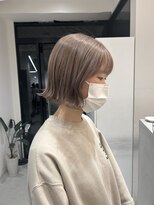 ヨキ(yoki.)&nbsp;ミルクティーベージュ◎ハイトーンカラー【髪質改善】