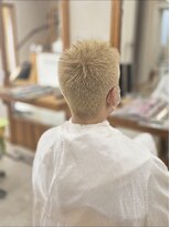 美容室サラサ 山鼻店 ソフトモヒカンボウズ