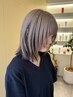 平日3名様限定◇カット+前処理+ケアカラー+高濃度ケラチントリートメント