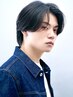 【メンズ限定】カット&髪質改善 曲がる縮毛矯正+残留オフ&ガリカTR ￥20460⇒
