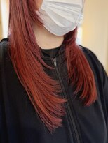 リノ(RINO)&nbsp;ボルドーカラー×レイヤーカット【stylist Rea】