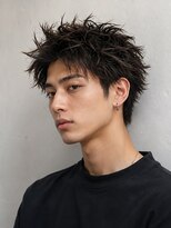 ヘアーエボリューション&nbsp;無造作スパイキー×メンズショート