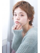 ネオリーブ チロル 横浜西口店(Neolive CiroL.) オレンジカラーのベイビーショート★neolive